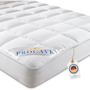 PROCAVE mICRO cOMFORT Surmatelas avec une forme parfaitement ajustee, blanc, 90 x 200 cm - Publicité PROCAVE mICRO cOMFORT Surmatelas avec une forme parfaitement ajustee, blanc, 90 x 200 cm - Publicité