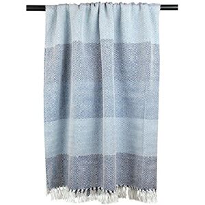 DII Couvre-lit à Chevrons pour intérieur/extérieur 100% Coton Camping Barbecue plages Couverture Quotidienne – 127 x 152,4 cm, Bleu Nautique, Bleu, Chevron Stripe - Publicité DII Couvre-lit à Chevrons pour intérieur/extérieur 100% Coton Camping Barbecue plages Couverture Quotidienne – 127 x 152,4 cm, Bleu Nautique, Bleu, Chevron Stripe - Publicité