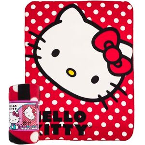 Northwest Sanrio Hello Kitty, Pois Kitty Imprimé Couvre-lit Polaire, 45 par 152,4 cm - Publicité Northwest Sanrio Hello Kitty, Pois Kitty Imprimé Couvre-lit Polaire, 45 par 152,4 cm - Publicité