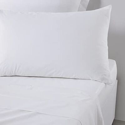 TODAY Essential Lot de 2 Taies d'oreillers 50X70 cm 100% Coton Uni, Craie - Publicité TODAY Essential Lot de 2 Taies d'oreillers 50X70 cm 100% Coton Uni, Craie - Publicité