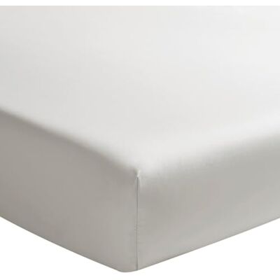ESSIX - Royal Line - Gris perle - 180x200 cm - Fitted Sheet - Publicité ESSIX - Royal Line - Gris perle - 180x200 cm - Fitted Sheet - Publicité