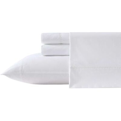Laura Ashley Parure de lit, Parure de lit en Percale de Coton Respirant avec taies d'oreiller Assorties, décoration d'intérieur Douce (Blanc callop, très Grand lit) - Publicité Laura Ashley Parure de lit, Parure de lit en Percale de Coton Respirant avec taies d'oreiller Assorties, décoration d'intérieur Douce (Blanc callop, très Grand lit) - Publicité