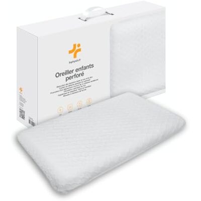 Inphysio® Doux Oreiller pour Enfant en Mousse à Mémoire de Forme Fibre en Bambou Hypoallergénique Sommeil Efficace Enfant Coussin Ergonomique Cervical 50 x 30 x 5,5 cm - Publicité Inphysio® Doux Oreiller pour Enfant en Mousse à Mémoire de Forme Fibre en Bambou Hypoallergénique Sommeil Efficace Enfant Coussin Ergonomique Cervical 50 x 30 x 5,5 cm - Publicité
