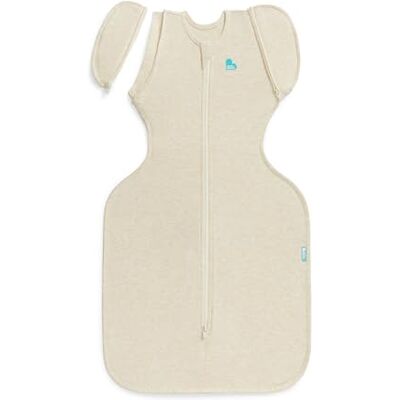Love To Dream ™ Swaddle UP™ Gigoteuse de Transition, Taille L (8,5-11 kg) – Avoine Twigs Coupe ajustée, ailettes Amovibles zippées 1,0 Tog Coton Stretch Zip Double Sens - Publicité Love To Dream ™ Swaddle UP™ Gigoteuse de Transition, Taille L (8,5-11 kg) – Avoine Twigs Coupe ajustée, ailettes Amovibles zippées 1,0 Tog Coton Stretch Zip Double Sens - Publicité