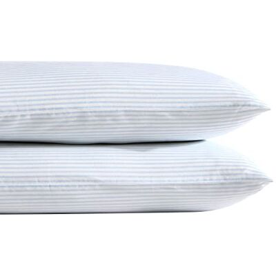 Laura Ashley Home Ensemble de taies d'oreiller Standard, literie en Percale de Coton Respirant, décoration d'intérieur Nette et fraîche (Bleu Ramona, 2 pièces) (USHSHC1226257) - Publicité Laura Ashley Home Ensemble de taies d'oreiller Standard, literie en Percale de Coton Respirant, décoration d'intérieur Nette et fraîche (Bleu Ramona, 2 pièces) (USHSHC1226257) - Publicité
