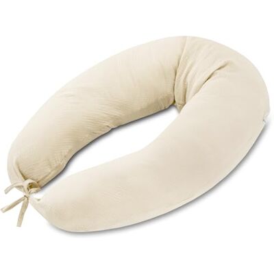 Totsy Baby Coussin pour Dormir sur Le côté 190cm – traversin Plat de Grossesse Oreiller de Corps idéal pour Le Repos et Le Bien-être des Futures Mamans en Forme de C Mousseline Oeko-Tex - Publicité Totsy Baby Coussin pour Dormir sur Le côté 190cm – traversin Plat de Grossesse Oreiller de Corps idéal pour Le Repos et Le Bien-être des Futures Mamans en Forme de C Mousseline Oeko-Tex - Publicité