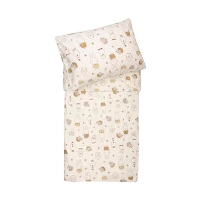 Jollein Parure de lit bébé Miffy Family Farm 100 x 140 cm 100% coton linge de lit bébé avec taie d’oreiller set couette enfant parure de lit - Publicité Jollein Parure de lit bébé Miffy Family Farm 100 x 140 cm 100% coton linge de lit bébé avec taie d’oreiller set couette enfant parure de lit - Publicité