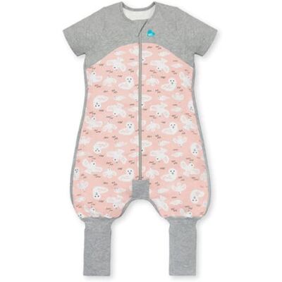 Love To Dream ™ Combinaison pyjama avec jambes, 6-12 mois Rose Manches courtes, couverture légère portable 1,5 Tog Idéale toute l'année 18-22 °C Molleton de coton Zip double sens - Publicité Love To Dream ™ Combinaison pyjama avec jambes, 6-12 mois Rose Manches courtes, couverture légère portable 1,5 Tog Idéale toute l'année 18-22 °C Molleton de coton Zip double sens - Publicité