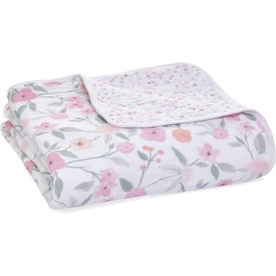 aden + anais Dream blanket Ma Fleur - 120 x 120 cm - Couverture - Publicité aden + anais Dream blanket Ma Fleur - 120 x 120 cm - Couverture - Publicité