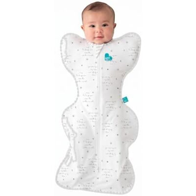 Love To Dream Écharpe enveloppante, position bras hauts, coton léger et ultra respirant, couverture portable polyvalente, pour printemps, été, sac de couchage – 0,2 tog, 2,3 à 3,9 kg, You are my white - Publicité Love To Dream Écharpe enveloppante, position bras hauts, coton léger et ultra respirant, couverture portable polyvalente, pour printemps, été, sac de couchage – 0,2 tog, 2,3 à 3,9 kg, You are my white - Publicité