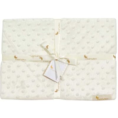 Couverture Interbaby - Velours Doux, 80x110cm - Beige - Publicité Couverture Interbaby - Velours Doux, 80x110cm - Beige - Publicité