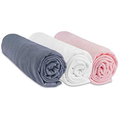 Easy Dort Ensemble de Draps en Jersey de Coton - Linge de Lit - Publicité Easy Dort Ensemble de Draps en Jersey de Coton - Linge de Lit - Publicité