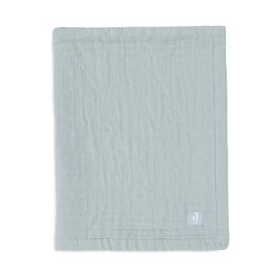 Jollein Couverture pour bébé Muslin Jacquard Vert mer 75 x 100 cm 100% coton Pour berceau bébé 0,5 tog Certifié GOTS Motif jacquard - Publicité Jollein Couverture pour bébé Muslin Jacquard Vert mer 75 x 100 cm 100% coton Pour berceau bébé 0,5 tog Certifié GOTS Motif jacquard - Publicité
