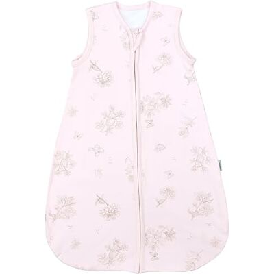 TupTam Gigoteuse d'été pour Bébé certifié OEKO- TEX sans manches 0.5 TOG, Fleurs de papillon roses, 68-74 - Publicité TupTam Gigoteuse d'été pour Bébé certifié OEKO- TEX sans manches 0.5 TOG, Fleurs de papillon roses, 68-74 - Publicité