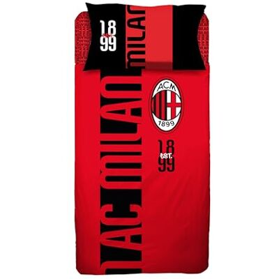 Ensemble de lit complet AC Milan - Linge de lit - Publicité Ensemble de lit complet AC Milan - Linge de lit - Publicité