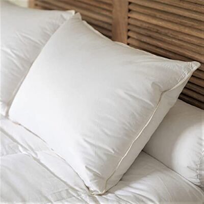 CASTEX Oreiller Moelleux Duvet/Coton Bio 50x70 - Publicité CASTEX Oreiller Moelleux Duvet/Coton Bio 50x70 - Publicité