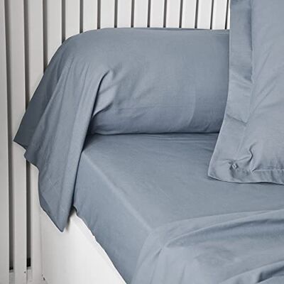 TODAY Essential Taie de traversin 45X185 cm 100% Coton Uni, Denim - Publicité TODAY Essential Taie de traversin 45X185 cm 100% Coton Uni, Denim - Publicité