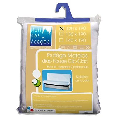 Polar en coton Aubin Nuit Des Vosges - Protection clic spéciale - 120x190cm - Publicité Polar en coton Aubin Nuit Des Vosges - Protection clic spéciale - 120x190cm - Publicité