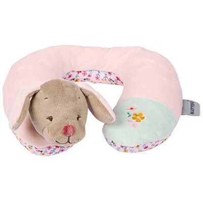 Nattou Coussin de Nuque Chien Lali, À Partir de 3 Mois, Iris et Lali, 25 x 23 x 11 cm, Beige/Rose - Publicité Nattou Coussin de Nuque Chien Lali, À Partir de 3 Mois, Iris et Lali, 25 x 23 x 11 cm, Beige/Rose - Publicité