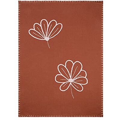 Nattou Couverture en Tricot, 100% Coton (Tricot), Réversible, 100 x 75 cm, Susie et Bonnie, Rose/Marron - Publicité Nattou Couverture en Tricot, 100% Coton (Tricot), Réversible, 100 x 75 cm, Susie et Bonnie, Rose/Marron - Publicité