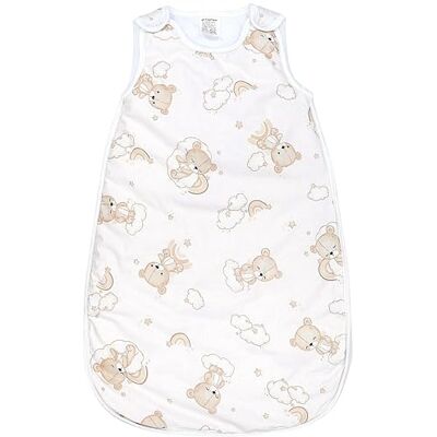 TupTam Gigoteuse bébé 2,5 TOG – Sans manches, zip, OEKO-TEX, Ours sur les nuages et les arcs-en-ciel, 68-74 - Publicité TupTam Gigoteuse bébé 2,5 TOG – Sans manches, zip, OEKO-TEX, Ours sur les nuages et les arcs-en-ciel, 68-74 - Publicité