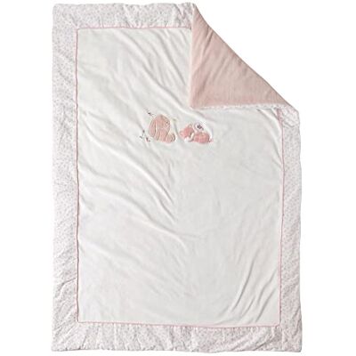 Nattou Grande Couverture Douillette pour Bébé en Coton et Polyester, Renard et Lapin, à Motif réversible, 135 x 100 cm, Alice et Pomme, Rose - Publicité Nattou Grande Couverture Douillette pour Bébé en Coton et Polyester, Renard et Lapin, à Motif réversible, 135 x 100 cm, Alice et Pomme, Rose - Publicité