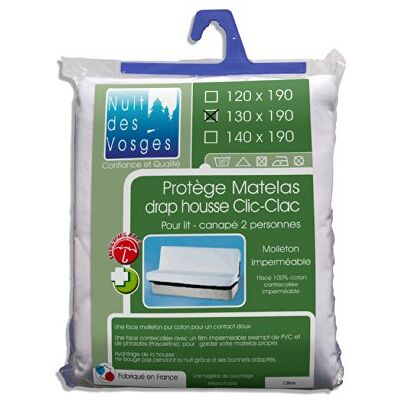 Nuit Des Vosges Céline Protège Matelas en Coton Imperméable - Protège Matelas - Publicité Nuit Des Vosges Céline Protège Matelas en Coton Imperméable - Protège Matelas - Publicité