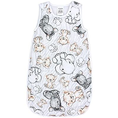 TupTam Gigoteuse bébé 2,5 TOG – Sans manches, zip, OEKO-TEX, Safari, 68-74 - Publicité TupTam Gigoteuse bébé 2,5 TOG – Sans manches, zip, OEKO-TEX, Safari, 68-74 - Publicité