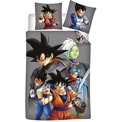 Aymax FUNDA NORDICA ALGODÓN 140 * 200 Dragon Ball 100% Algodon 140 * 200CM 1 FUNDA DE ALMOHADA DE 65 * 65CM - Publicité Aymax FUNDA NORDICA ALGODÓN 140 * 200 Dragon Ball 100% Algodon 140 * 200CM 1 FUNDA DE ALMOHADA DE 65 * 65CM - Publicité