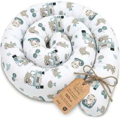 Totsy Baby Oreiller Corps Dormeur Latéral 150 cm Coton Oeko-Tex Long Coussin Ergonomique Respirant Lavable de Couchage Soutien Cou Confort Afrique - Publicité Totsy Baby Oreiller Corps Dormeur Latéral 150 cm Coton Oeko-Tex Long Coussin Ergonomique Respirant Lavable de Couchage Soutien Cou Confort Afrique - Publicité