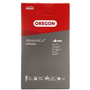 Oregon AdvanceCut 91PX Chaîne de tronçonneuse pour équiper les Elagueuses 25 cm Alpina, Black & Decker, Bosch, DOLMAR, Grizzly, Ikra, Matrix, Scheppach, Stiga, Worx , 40 Maillons Entraineurs - Publicité Oregon AdvanceCut 91PX Chaîne de tronçonneuse pour équiper les Elagueuses 25 cm Alpina, Black & Decker, Bosch, DOLMAR, Grizzly, Ikra, Matrix, Scheppach, Stiga, Worx , 40 Maillons Entraineurs - Publicité