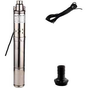 SHYLIYU Pompe De Puits Profond 220V 250W Pompe Submersible 70M Pompe à Eau Profonde Pompe Puits Immergee pour La Maison/Industriel/Agriculture et Jardin 1800L/H - Publicité SHYLIYU Pompe De Puits Profond 220V 250W Pompe Submersible 70M Pompe à Eau Profonde Pompe Puits Immergee pour La Maison/Industriel/Agriculture et Jardin 1800L/H - Publicité