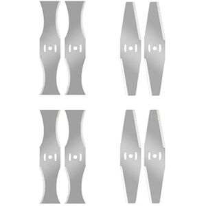 FISIYINDZ Lot de 8 Lames de Rechange pour Tondeuse à Gazon à Batterie, Accessoires universels pour Tondeuse à Gazon électrique, Outils de Jardin Uniquement Inclus - Publicité FISIYINDZ Lot de 8 Lames de Rechange pour Tondeuse à Gazon à Batterie, Accessoires universels pour Tondeuse à Gazon électrique, Outils de Jardin Uniquement Inclus - Publicité