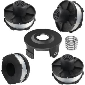 Dgwangge 4P Bobine Fil Coupe Bordure,Bobines de Rechange,Bobine de Fil de Rechange,Compatibles avec Makita DUR181, DUR181Z, DUR181RF 195858-1/196146-9,Avec 1 Capuchon et 1 Ressort pour Coupe - Publicité Dgwangge 4P Bobine Fil Coupe Bordure,Bobines de Rechange,Bobine de Fil de Rechange,Compatibles avec Makita DUR181, DUR181Z, DUR181RF 195858-1/196146-9,Avec 1 Capuchon et 1 Ressort pour Coupe - Publicité