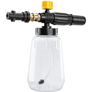 LKEVREG Lance à mousse à neige – Pistolet à mousse de lavage de voiture pour nettoyeur haute pression – Bouteille de 1 litre avec buse réglable pour nettoyeur haute pression Karcher K Series K2 K3 K4 K5 K6 K7 - Publicité LKEVREG Lance à mousse à neige – Pistolet à mousse de lavage de voiture pour nettoyeur haute pression – Bouteille de 1 litre avec buse réglable pour nettoyeur haute pression Karcher K Series K2 K3 K4 K5 K6 K7 - Publicité