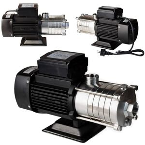 ALUVRA Pompe à Eau ALPINOX PRO 750 (550 W, 4200 l/h, hauteur max. 47 m) – Pompe de Surface Multicellulaire Auto-amorçante à 5 TURBINES en INOX Pour Eau Propre Pompe d’arrosage, Pompe de Jardin PREMIUM - Publicité ALUVRA Pompe à Eau ALPINOX PRO 750 (550 W, 4200 l/h, hauteur max. 47 m) – Pompe de Surface Multicellulaire Auto-amorçante à 5 TURBINES en INOX Pour Eau Propre Pompe d’arrosage, Pompe de Jardin PREMIUM - Publicité