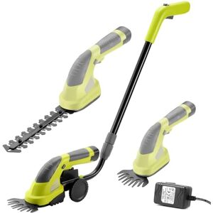 DEWINNER Coupe Bordure sans Fil 7.2V, 2 en 1 Cisailles à Gazon, Légère Tondeuse à Gazon, Batterie 1500mAh, Manche Long Télescopique Détachable, pour Couper Gazon/Buisson/Haie - Publicité DEWINNER Coupe Bordure sans Fil 7.2V, 2 en 1 Cisailles à Gazon, Légère Tondeuse à Gazon, Batterie 1500mAh, Manche Long Télescopique Détachable, pour Couper Gazon/Buisson/Haie - Publicité