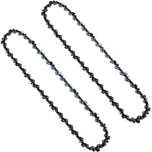 Paquet de 2 chaînes Greenworks pour tronçonneuse, barre de 4 pouces (10cm) - 26 maillons - Publicité Paquet de 2 chaînes Greenworks pour tronçonneuse, barre de 4 pouces (10cm) - 26 maillons - Publicité