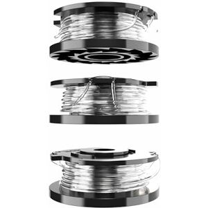 Grizzly Tools Lot de 3 bobines de rechange Parkside d'origine pour débroussailleuse sans fil PART 20-Li A1 Bobine de fil Tondeuse à bords - Publicité Grizzly Tools Lot de 3 bobines de rechange Parkside d'origine pour débroussailleuse sans fil PART 20-Li A1 Bobine de fil Tondeuse à bords - Publicité