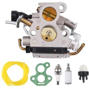 Kurihina Compatible avec le carburateur 506450501 pour tronçonneuse Husqvarna 440E 435E 135 140 140E 135E Pièces de rechange pour tronçonneuse Jonsered CS2240S CS410 pour Zama C1T-EL41 C1T-EL41A - Publicité Kurihina Compatible avec le carburateur 506450501 pour tronçonneuse Husqvarna 440E 435E 135 140 140E 135E Pièces de rechange pour tronçonneuse Jonsered CS2240S CS410 pour Zama C1T-EL41 C1T-EL41A - Publicité