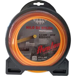 Avalon - fil nylon rond universel pour coupe-herbes et tondeuses - 33 mm x 46 m - Publicité Avalon - fil nylon rond universel pour coupe-herbes et tondeuses - 33 mm x 46 m - Publicité