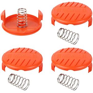 Fumanduo 4pcs Couvercle De Coupe-Bordure, Capuchon De Bobine De Rechange Couvercle De Bobine De Remplacement Bobine De Coupe-Couvercle De Bobine Avec 4pcs Ressort Pour Tondeuse - Publicité Fumanduo 4pcs Couvercle De Coupe-Bordure, Capuchon De Bobine De Rechange Couvercle De Bobine De Remplacement Bobine De Coupe-Couvercle De Bobine Avec 4pcs Ressort Pour Tondeuse - Publicité