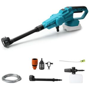 GOXAEEE Nettoyeur haute pression sans fil 100 bar pour batterie Makita 18 V, batteries 15000 mA, 380 l/h, buse de pulvérisation multifonction 6 en 1, moteur sans brosse, pour le nettoyage de voiture, - Publicité GOXAEEE Nettoyeur haute pression sans fil 100 bar pour batterie Makita 18 V, batteries 15000 mA, 380 l/h, buse de pulvérisation multifonction 6 en 1, moteur sans brosse, pour le nettoyage de voiture, - Publicité