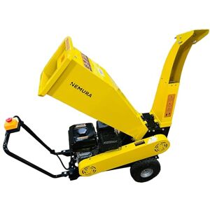Nemura Broyeur vegetaux et branches thermique 212cc Capacité de broyage max 50mm Compact et Performant Sysème de sécurité Qualité Professionnelle Marque Française - Publicité Nemura Broyeur vegetaux et branches thermique 212cc Capacité de broyage max 50mm Compact et Performant Sysème de sécurité Qualité Professionnelle Marque Française - Publicité