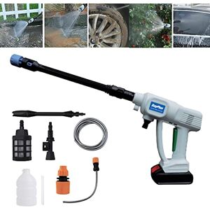DayPlus Nettoyeur Haute Pression de Voiture 21 V avec 1 Batterie de 1,3 Ah, Nettoyeur Haute Pression électrique Portable Pression 25 Bar, Tuyau de 5 m pour Le Nettoyage de terrasse, Voiture, Jardin - Publicité DayPlus Nettoyeur Haute Pression de Voiture 21 V avec 1 Batterie de 1,3 Ah, Nettoyeur Haute Pression électrique Portable Pression 25 Bar, Tuyau de 5 m pour Le Nettoyage de terrasse, Voiture, Jardin - Publicité