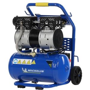 Michelin Compresseur d'Air Mobile Silencieux MX 10/1, Compresseur d'Air Sans Huile, Pression Maximale 8 Bar, Puissance 1 CV, Réservoir 10 litres, Niveau Sonore 58 dB LpA - Publicité Michelin Compresseur d'Air Mobile Silencieux MX 10/1, Compresseur d'Air Sans Huile, Pression Maximale 8 Bar, Puissance 1 CV, Réservoir 10 litres, Niveau Sonore 58 dB LpA - Publicité