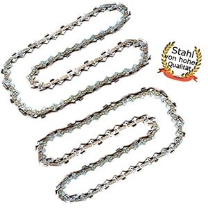 perfektGarten Lot de 2 chaînes de tronçonneuse 35 cm ; 1,3 mm ; 3/8" ; 50 TG pour tronçonneuse Stihl HT 70 75 100 101 / MSE 140 160 180 200 - Publicité perfektGarten Lot de 2 chaînes de tronçonneuse 35 cm ; 1,3 mm ; 3/8" ; 50 TG pour tronçonneuse Stihl HT 70 75 100 101 / MSE 140 160 180 200 - Publicité