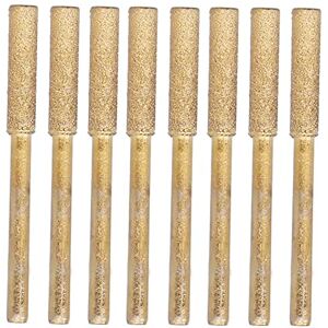 Tomotato 8 Pièces Diamant Affûtage Roues Haute Dureté Diamant Tronçonneuse Affûteuse Kits D'affûtage de Chaîne en Métal Avec Kit de Fichiers de Remplacement à Long Manche(3 * 5.5mm) - Publicité Tomotato 8 Pièces Diamant Affûtage Roues Haute Dureté Diamant Tronçonneuse Affûteuse Kits D'affûtage de Chaîne en Métal Avec Kit de Fichiers de Remplacement à Long Manche(3 * 5.5mm) - Publicité