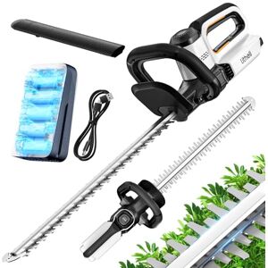 LiTHELi Taille Haie 20V, Hedge Trimmer de 560 mm pour la Coupe, la Taille et l'élagage des arbustes, Taille-buissons sans Fil de 20 mm avec 1 Batterie de 10 000 mAh. Publicité LiTHELi Taille Haie 20V, Hedge Trimmer de 560 mm pour la Coupe, la Taille et l'élagage des arbustes, Taille-buissons sans Fil de 20 mm avec 1 Batterie de 10 000 mAh. Publicité