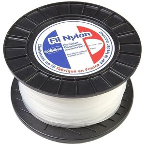Matijardin Fil nylon 2,4 mm x 180 m Rond Blanc Bobine - Publicité Matijardin Fil nylon 2,4 mm x 180 m Rond Blanc Bobine - Publicité